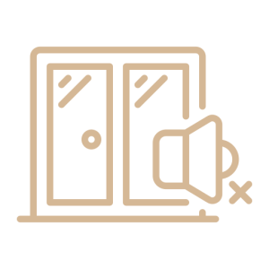 Double-glazed Sound Proof windows